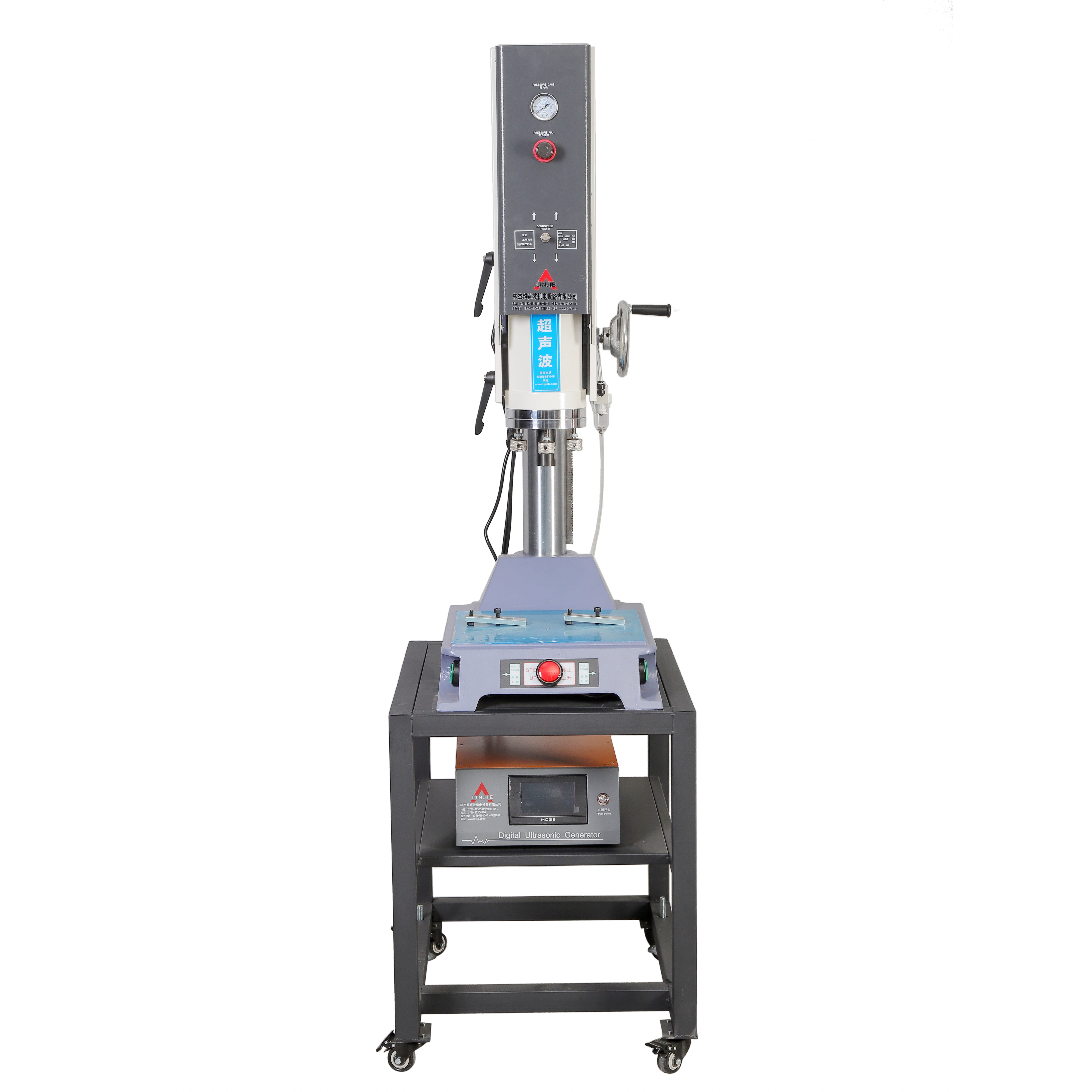 Automobile intake manifold ultrasonic welding machine, high temperature resistant and high strength plastic connection
